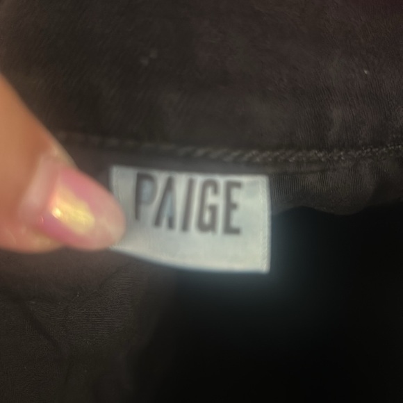 PAIGE Mens Black Skinny Jeans 33 - Picture 6 of 14